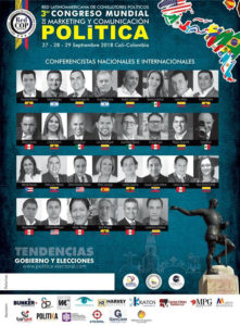 Ofelia Santiago en la Cumbre Mundial de Comunicación Política de Cali